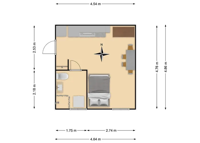 Appartement Peaceful With Desk & Free Parking Near Center *